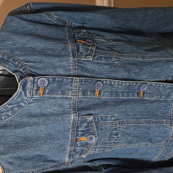 Valarie Steven's Denim Jacket XL - Picture 2 of 6